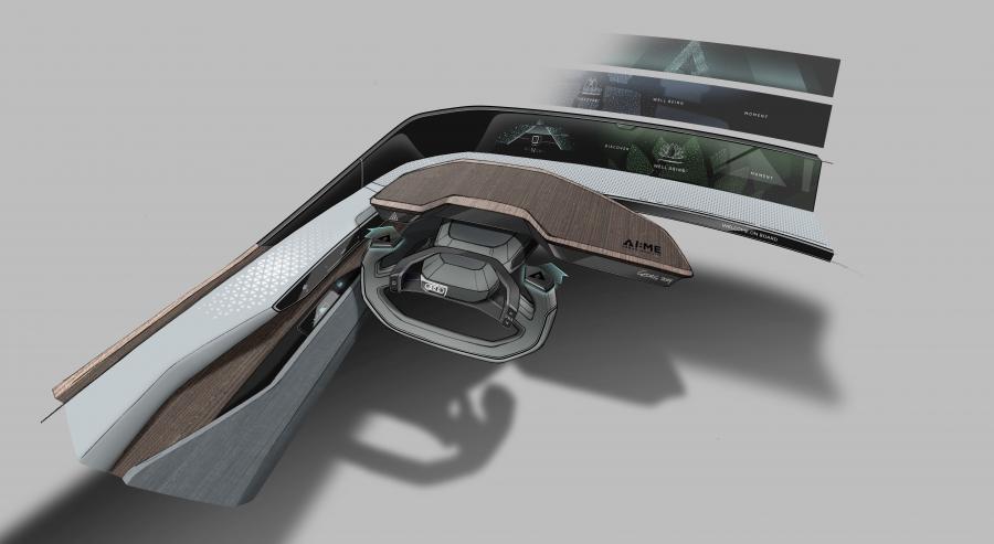 Эскиз Audi AI:ME 2019 года  (фото 60 из 104)